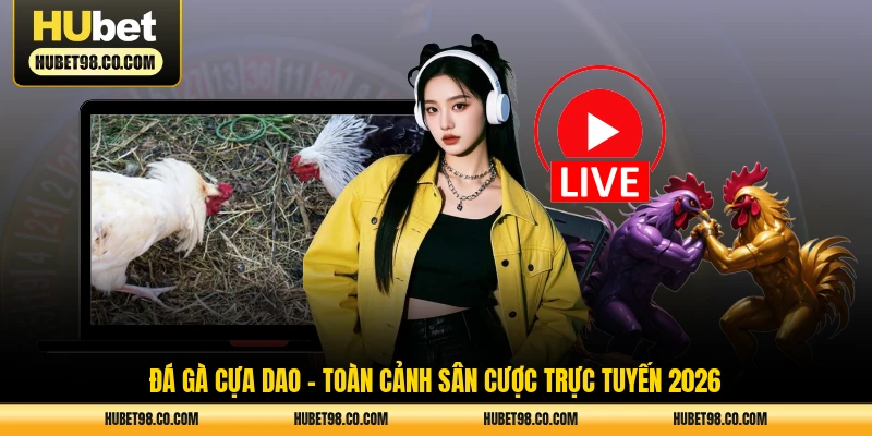 đá gà cựa dao toàn cảnh săn cược trực tuyến